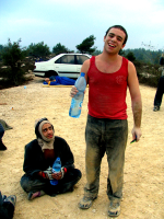 Smiles after finishing, Akban 24, 2005