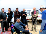Relief and smiles, top of mount Eitan, Akban 24, 2005