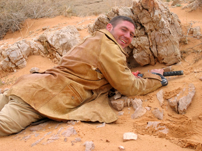 Ambush for friends in AKBAN desert gathering