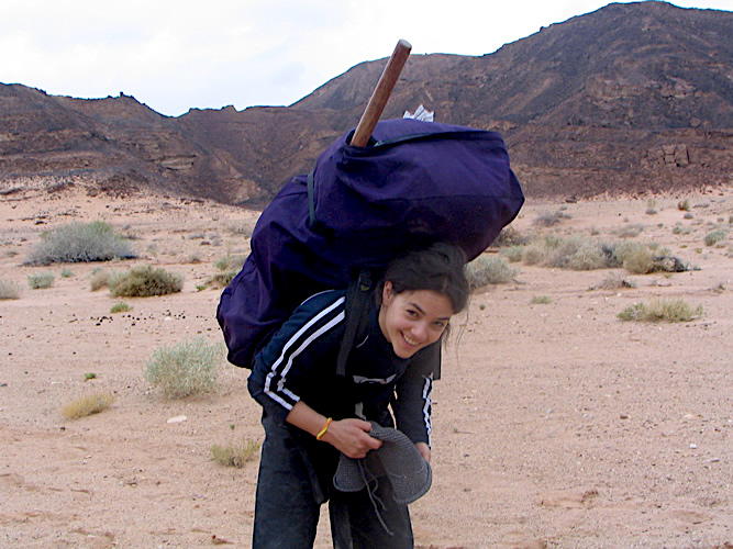 Heavy load on the way to AKBAN Desert gathering