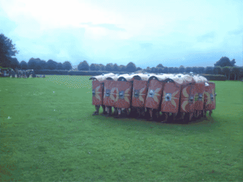 טסטודו לחימה של הצבא הרומי